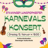 Karnevalskonsert med Stavanger juniororkester i Kulturskolesalen